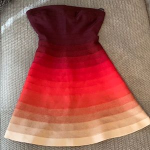 Stunning HERVE LEGER mini dress M